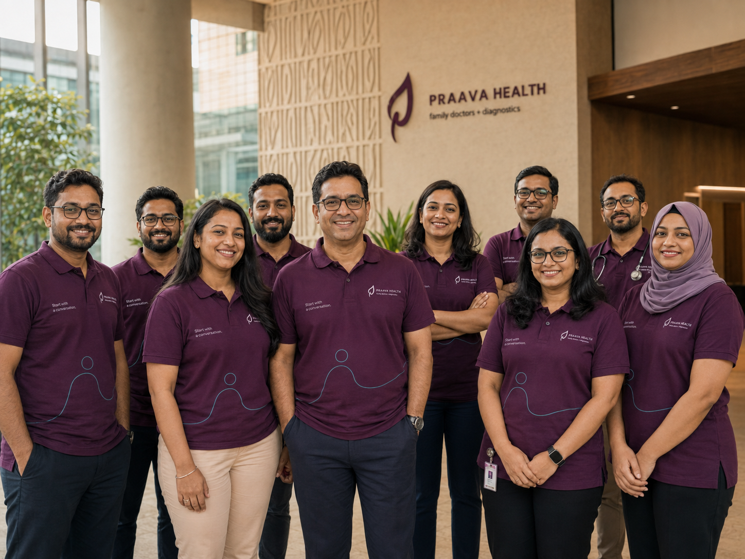 Praava Health team